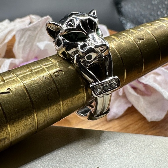 Silver Cat ring - Picture 9 of 14